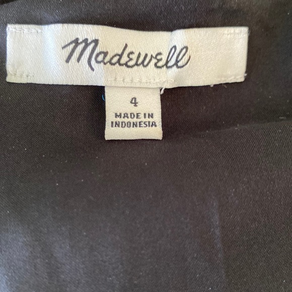 Madewell Floral Tulip Sleeve Faux Wrap Mini Dress in French Rose - 4 - Picture 13 of 16